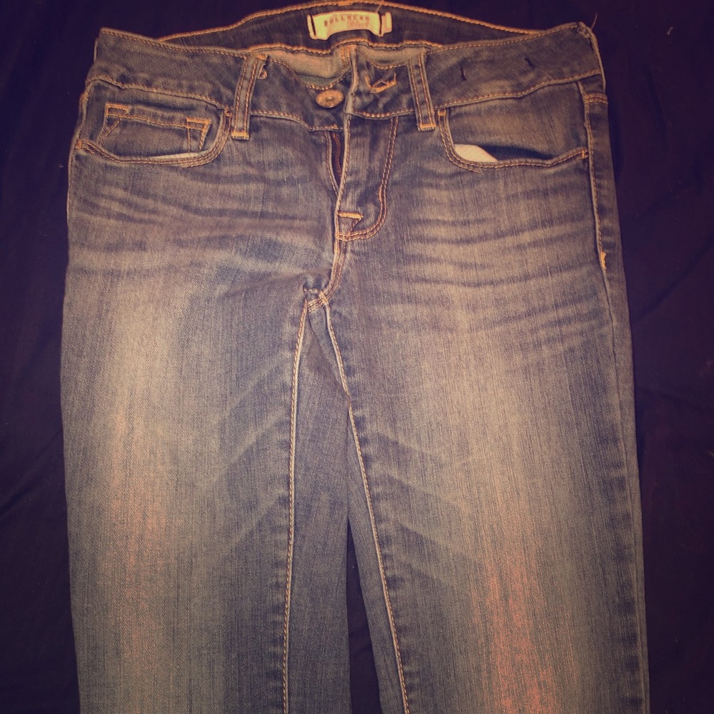 Skinny denim jeans